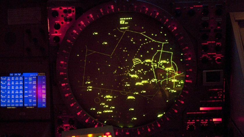 Радар авиадиспетчера для фона