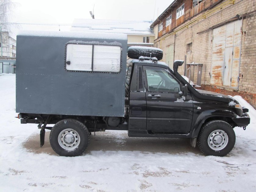 Жилой модуль на УАЗ 3303