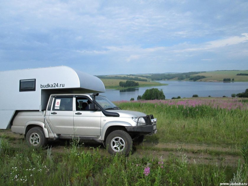 Жилой модуль на УАЗ пикап