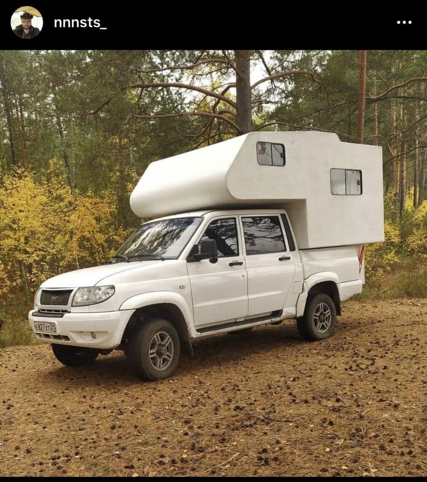 Жилой модуль на пикап Пилигрим