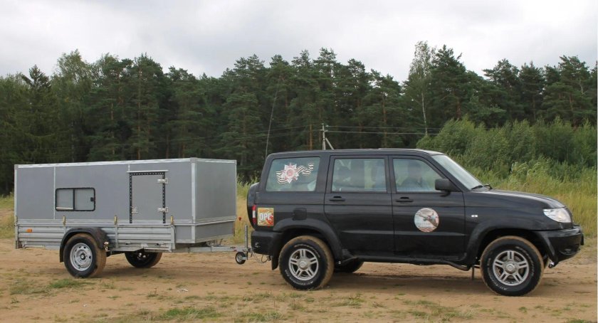 УАЗ Патриот пикап автодом