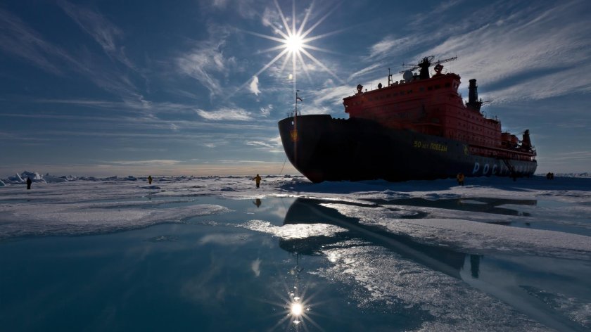 Атомный ледокол Северный полюс
