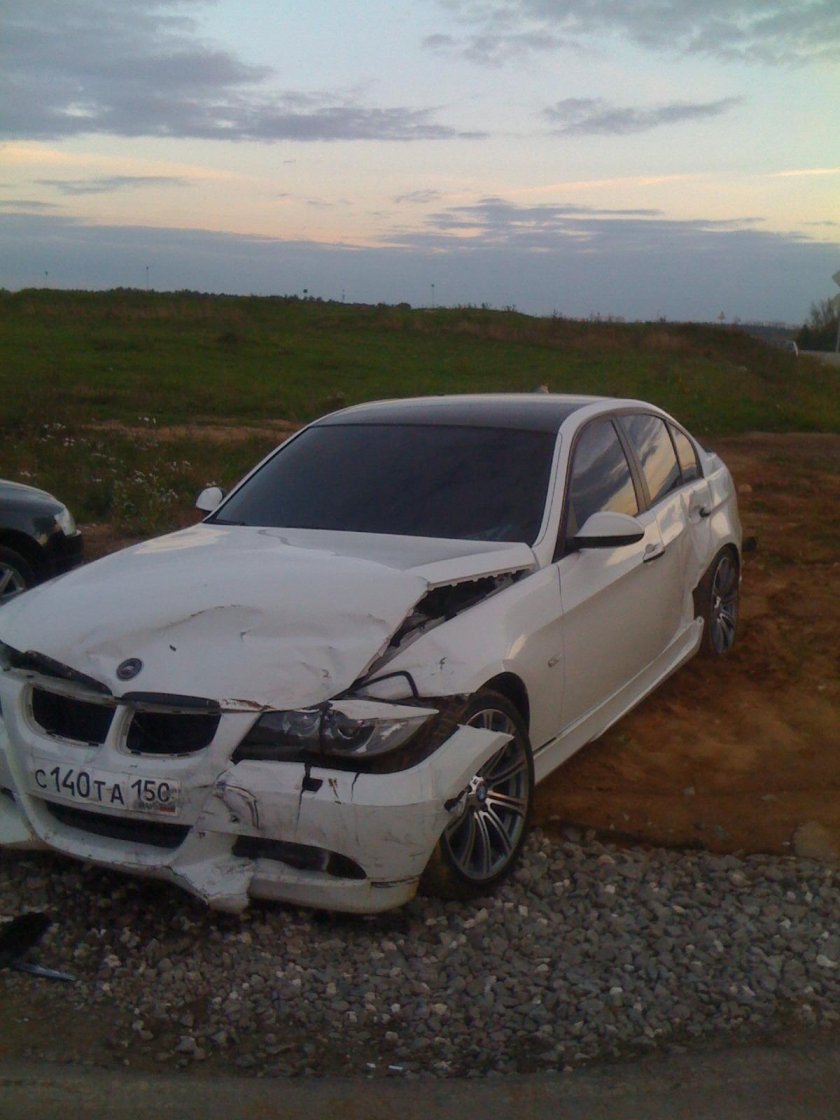 БМВ е60 битая