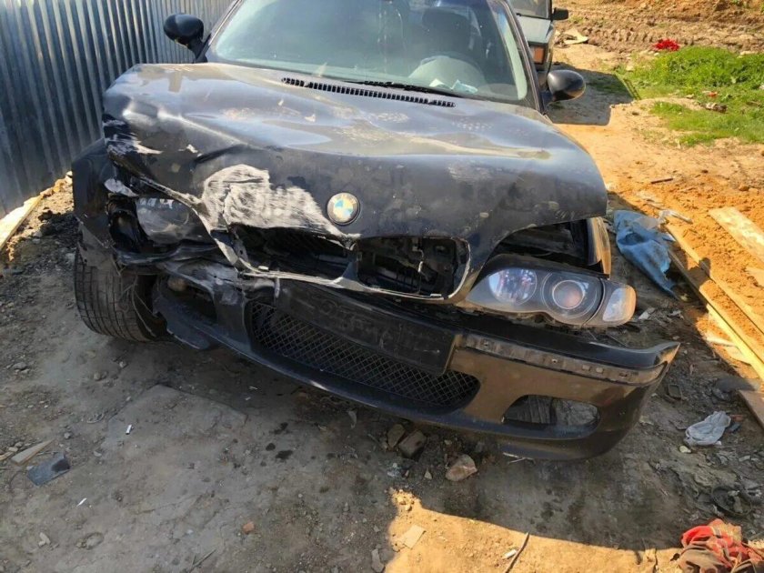 Битая БМВ е46