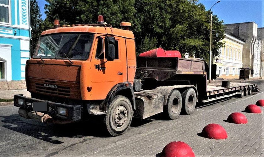 КАМАЗ 5410 С тралом