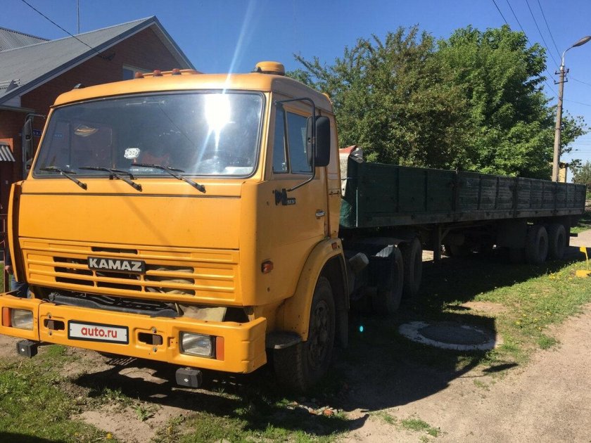 КАМАЗ 5410 С грузом 20 тонн