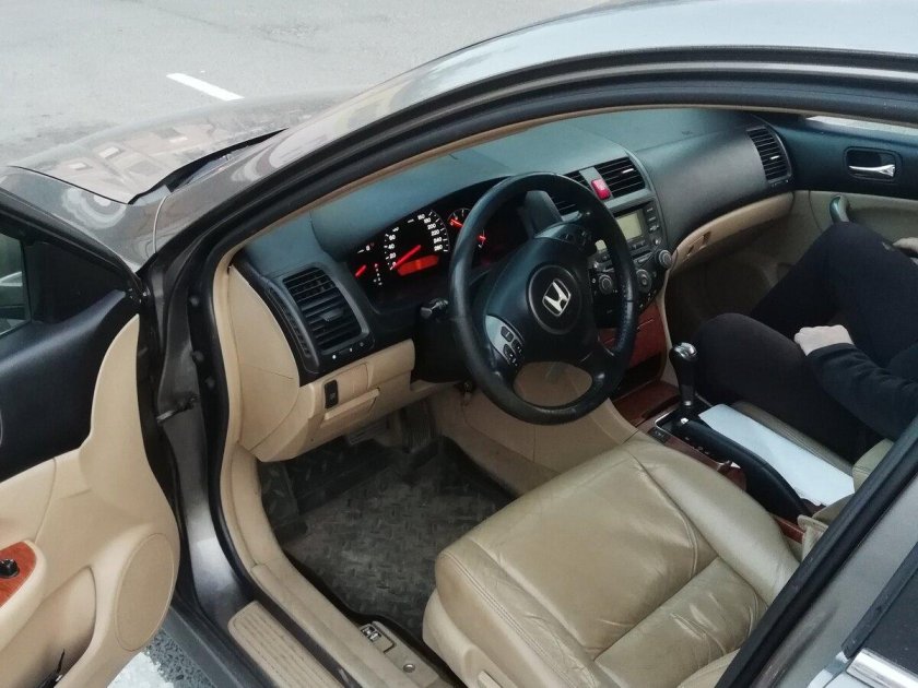 Accord 7 2007 салон