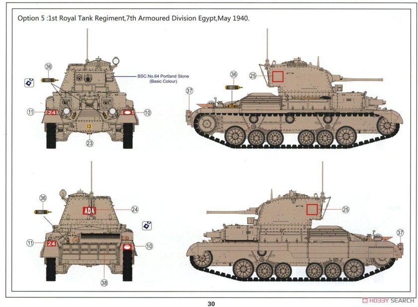Cruiser Tank MK. I, a9 MK.1