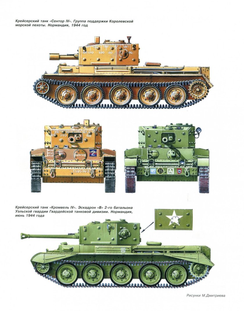 Кромвель танк чертеж