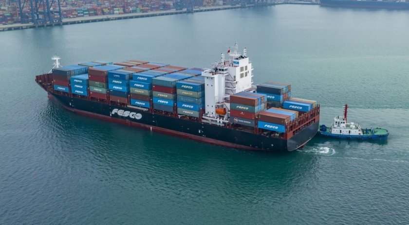 Контейнеровоз Москва Феско