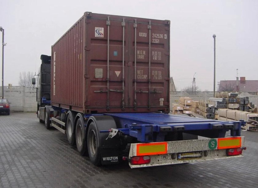 Полуприцеп контейнеровоза Велтон