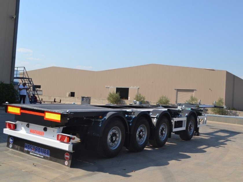 Контейнеровоз 4 оси