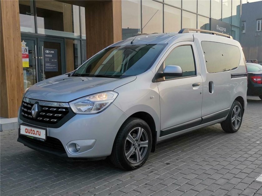 Рено Доккер i 1.5 DCI MT (90 Л.С.) серый с пробегом от собственника