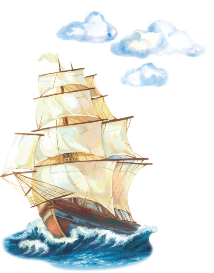 Корабль рисунок