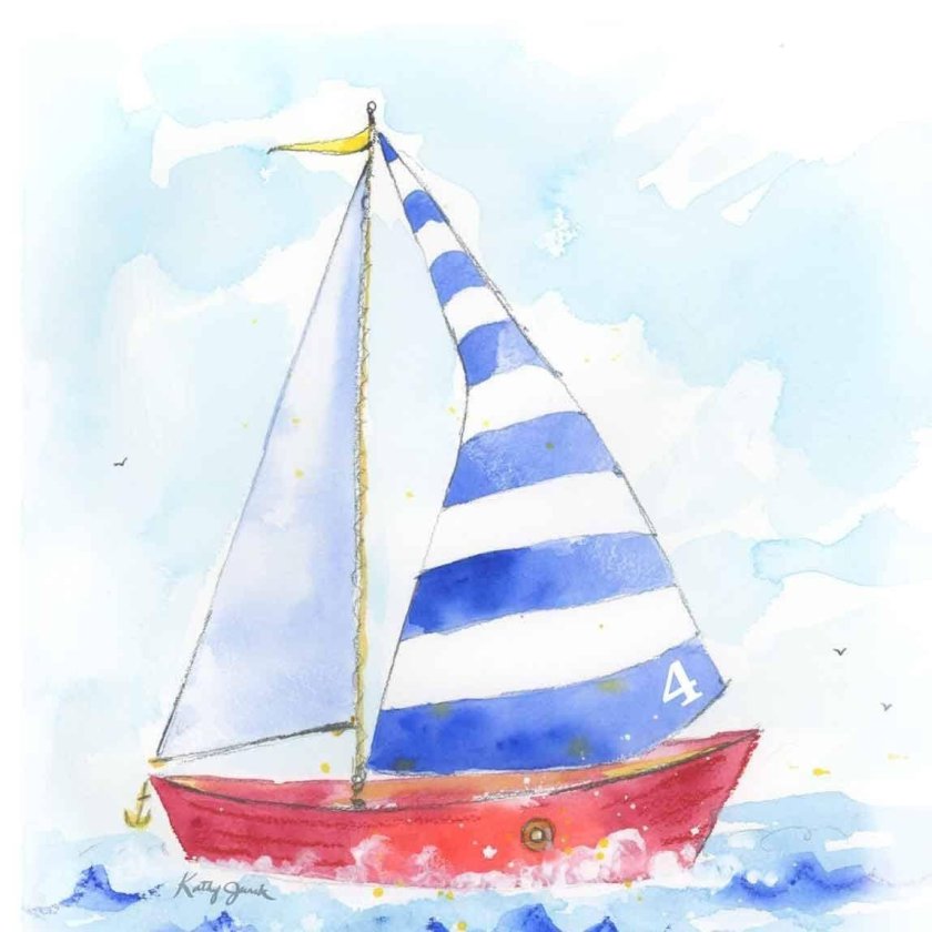 Парусник рисунок