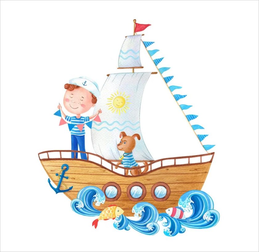 Морская тематика картинки для детей