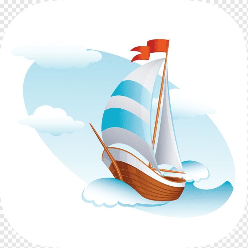 Корабль на белом фоне