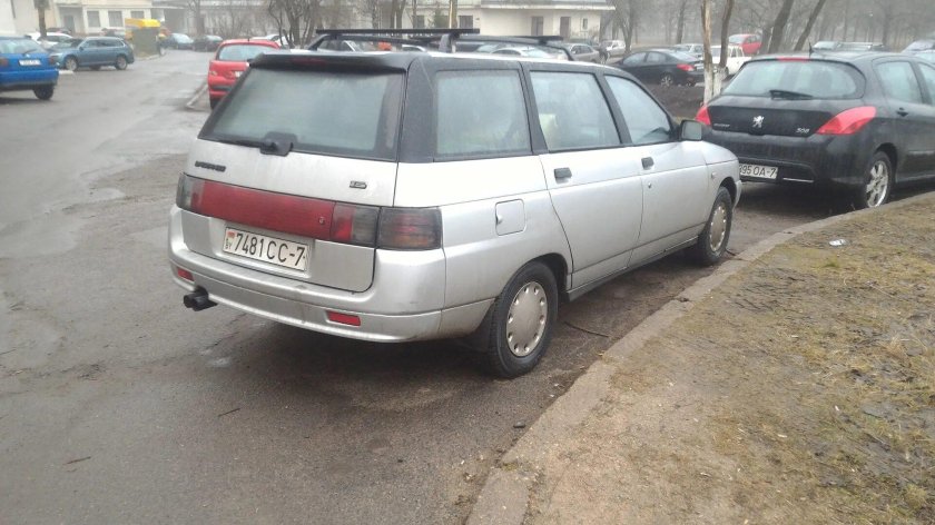 ВАЗ 2111 С чёрной крышей