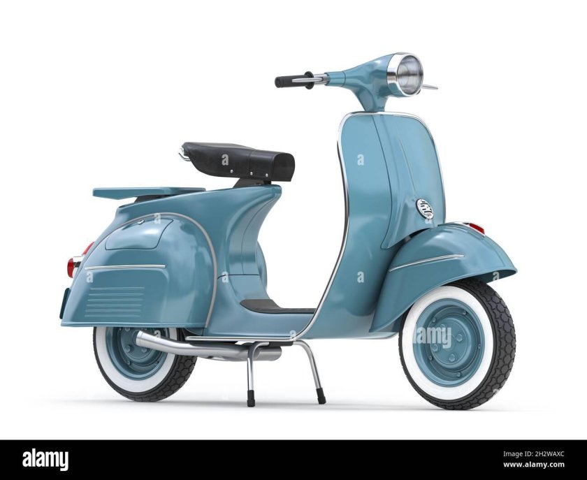 Винтажный скутер