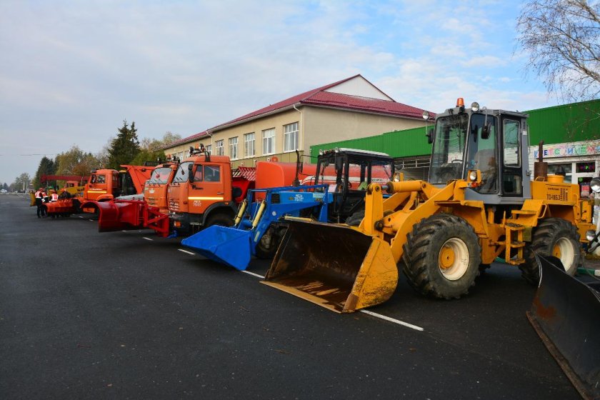 Смотр техники к зиме