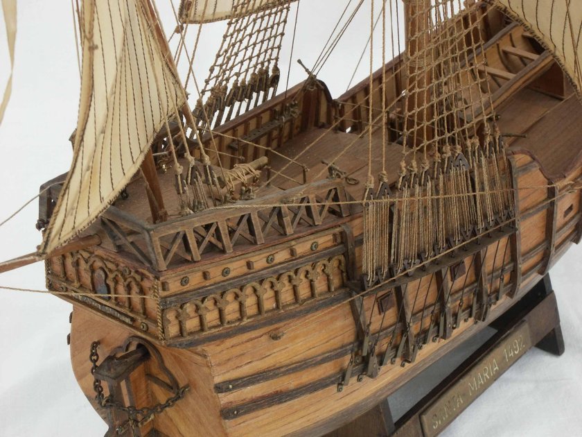 Модель корабля Христофора Колумба Санта Мария
