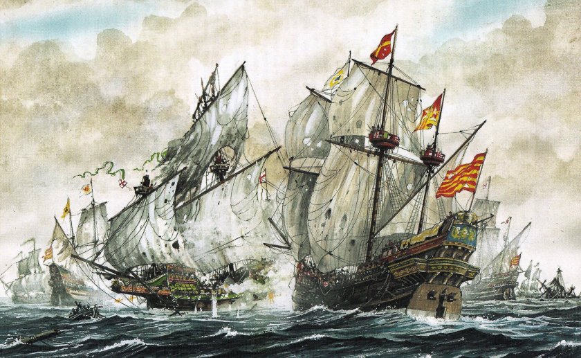 Испанский Галеон 17 века