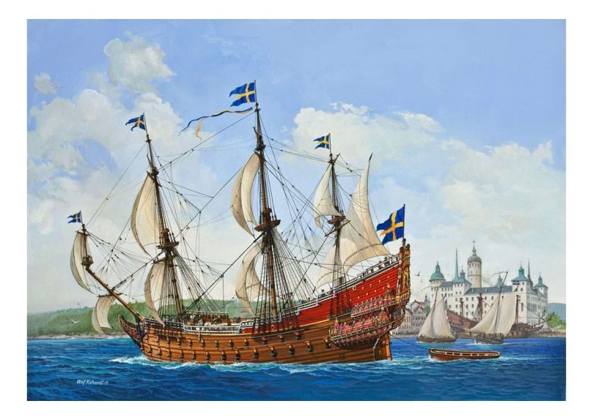 Корабль "Wasa" (шведский Королевский Галеон 1628г.)