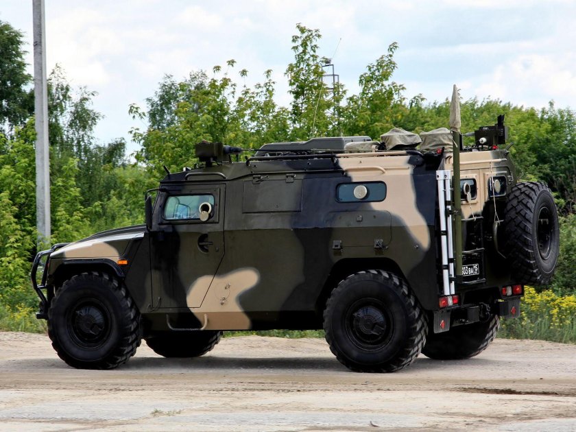 ГАЗ 2330 «тигр» (КШМ Р-145бма )