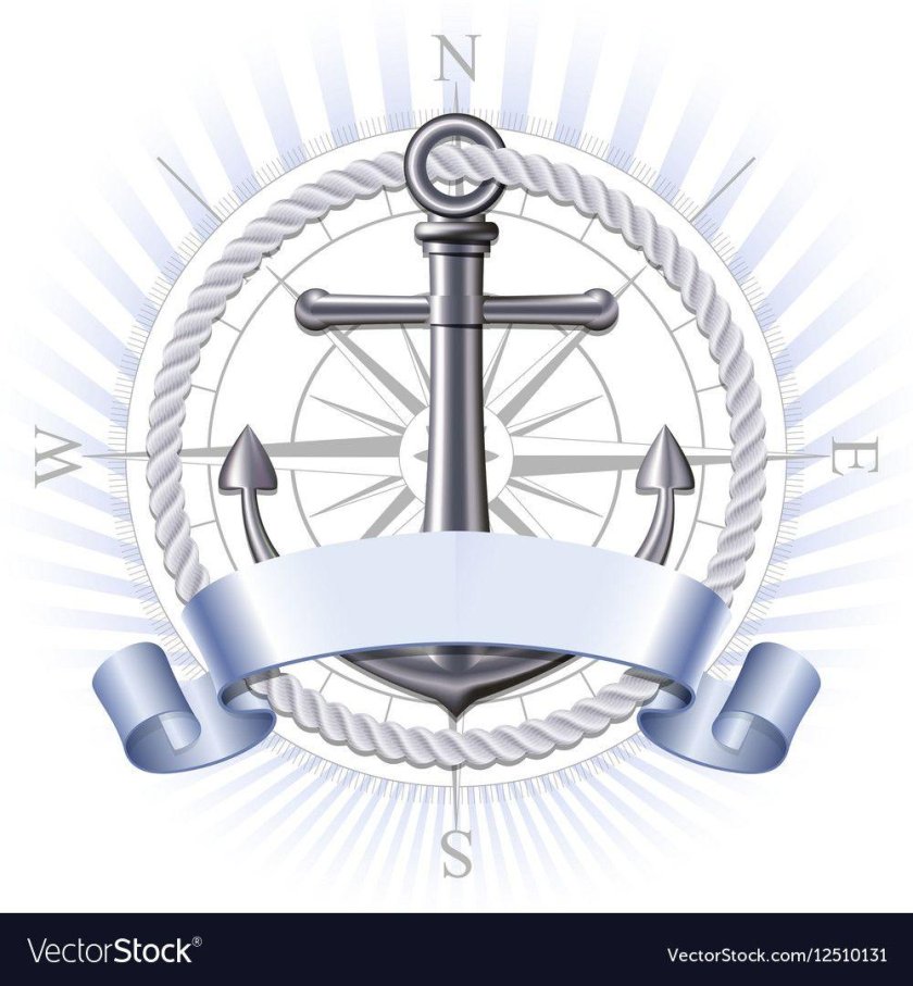 Эмблема якорь