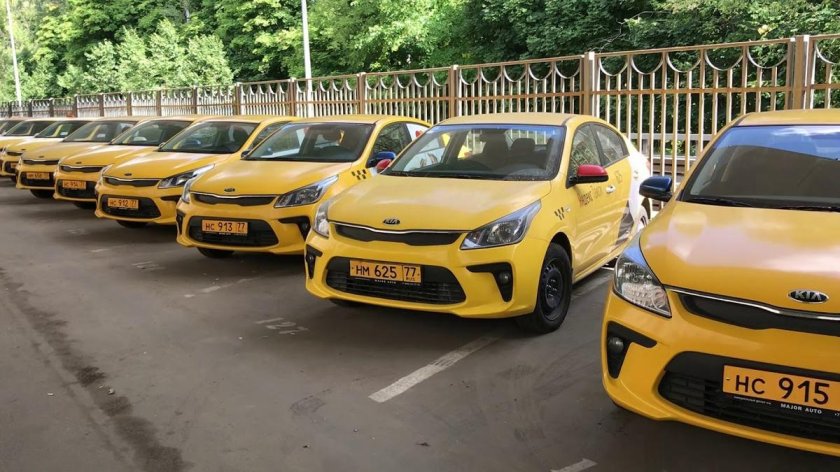 Киа Рио 4 такси