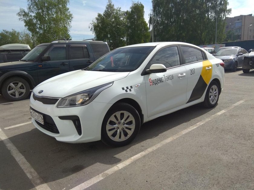 Киа Рио 4 такси