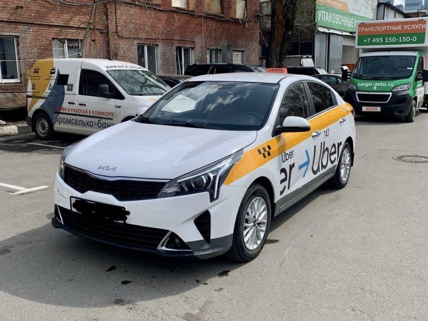 Kia Rio 2021 такси