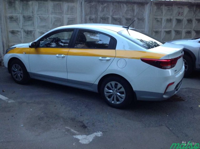Kia Rio 2018 такси