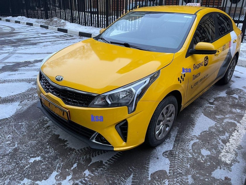 Такси Kia Rio 852 40 Rus