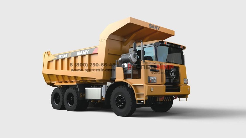 Карьерный самосвал sany skt90s