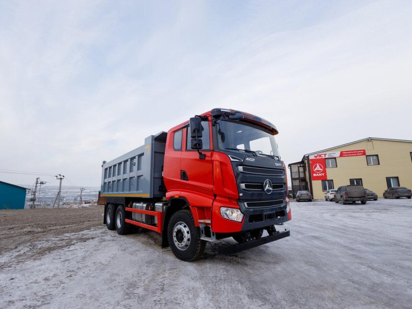 Самосвал sany syz320c