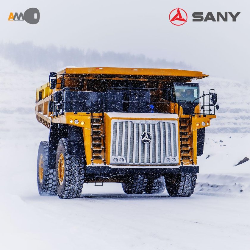 Карьерный самосвал sany 150 тонн