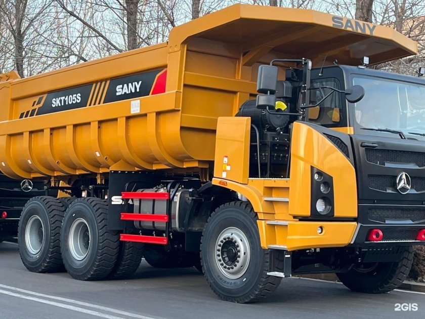 Карьерный самосвал sany skt90s