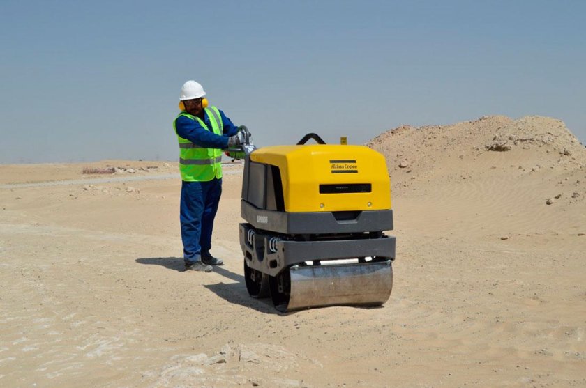 Ручной двухвальцовый виброкаток Atlas Copco LP 6505 H