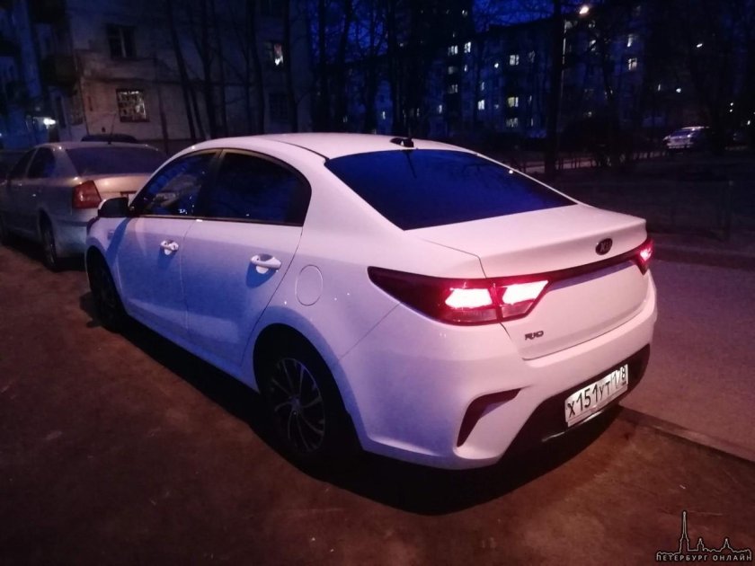 Киа Рио 2022 белая