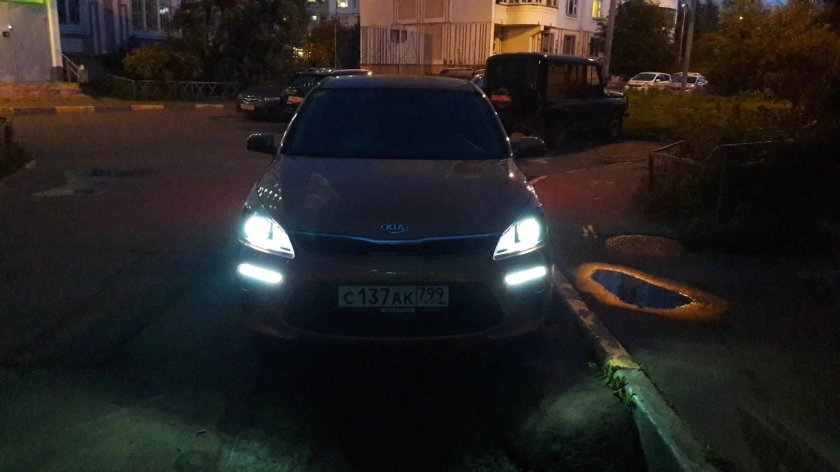 Led лампы Kia Rio 4