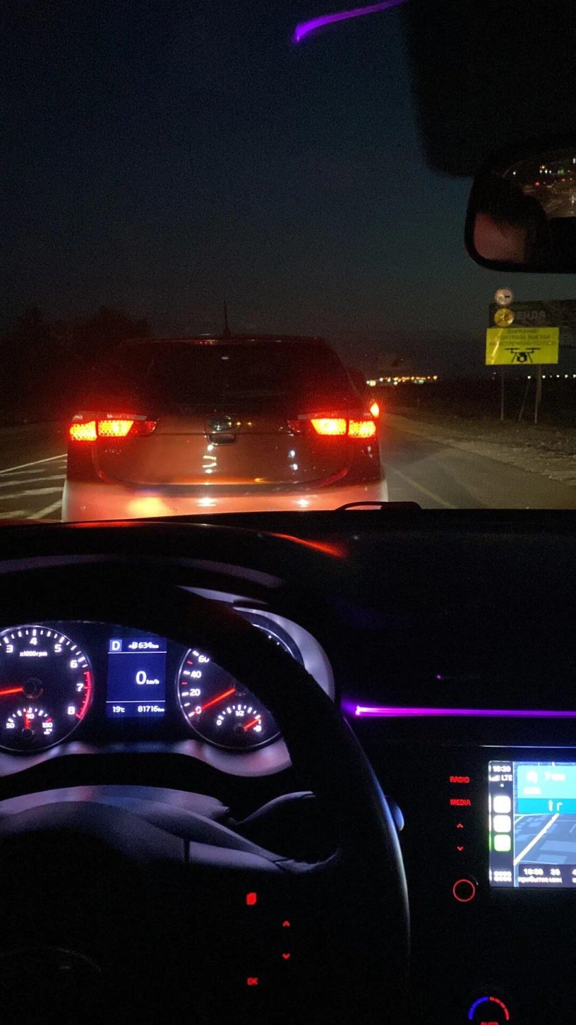 Контурная подсветка салона Киа Рио 4