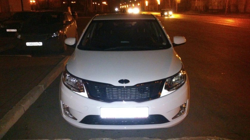 Киа Рио 3 без номеров