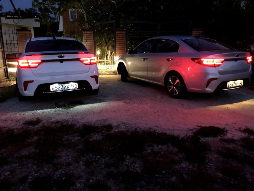 Kia Rio 2022 led оптика