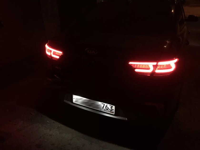 Лед фонари Киа Рио 4