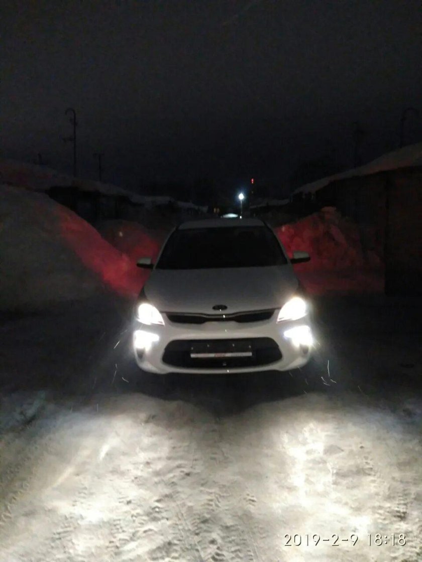 Покатушки на кия СИД ночью