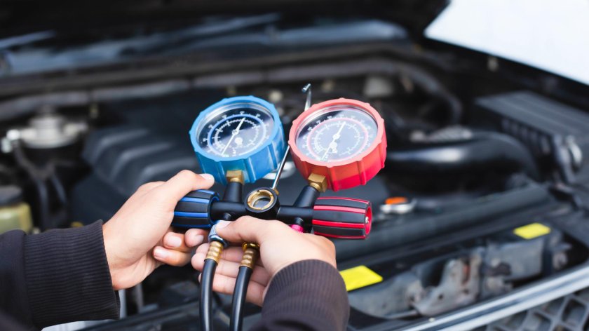 Заправка кондиционера авто