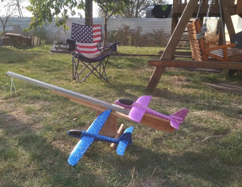 Самолетик катапульта