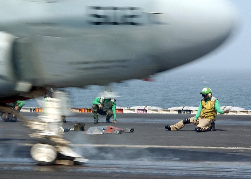 Катапульта на авианосце