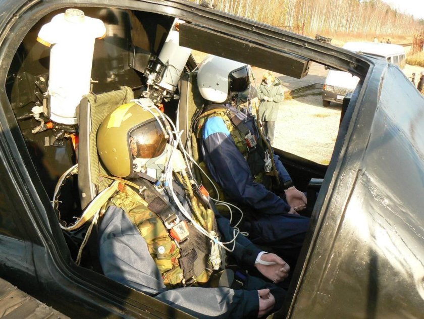 Катапультное кресло для ка-52